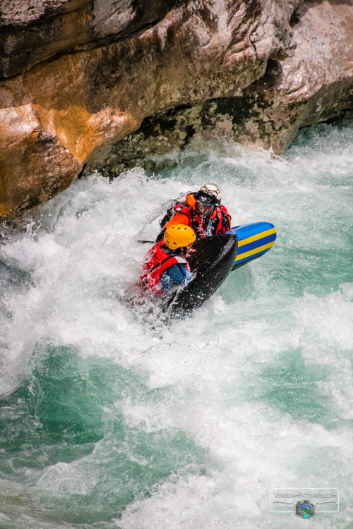 photo hydrospeed nage eau vive verdon